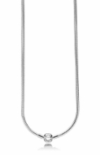 Billede af Pandora collie sølv m/rund P-lås 45 cm