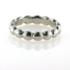 Billede af Ring kugler hele vejen rundt, br. 4,0 mm. massiv, str. 60-69. 14 kt. 