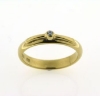 Billede af Ring m. pynt 1 brill 0,02 w/vs 14 kt.