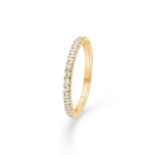 Billede af Mads Z "Ophelia" ring 14 kt. guld 0,25 ct. w/si brillant (str. 58)
