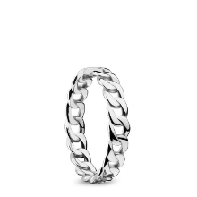 Billede af Bering ring Arctic Symphony inderring panser blank stål str. 55 (5)