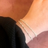 Billede af By Pind Colorful armbånd sølv med ferskvandsperler