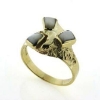 Billede af Tand ring, 3 tænder, 14 kt. Facon 6,4 gr