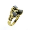 Billede af Tand ring, 3 tænder, 14 kt. Facon 6,4 gr