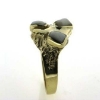 Billede af Tand ring, 3 tænder, 14 kt. Facon 6,4 gr