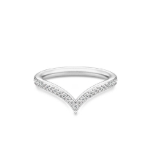 Billede af Julie Sandlau Ocean Crest ring rhodineret sølv cz str. 48