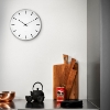 Billede af Arne Jacobsen vægur - City Hall - hvid/sort - 29 cm