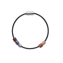Billede af Mads Z Black Sun sølv armbånd "Cloud Break" 18 cm