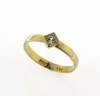 Billede af Ring m carre fatn. syn. sten 3 m/m. 8 kt.