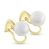 Billede af Øreclips sv. kulturperle 2* 6-6½ mm. 14 kt. (omega clips model)