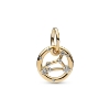 Billede af Pandora Zodiac Leo charm forgyldt metalblanding m. cz (Løve)