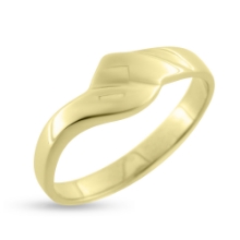 Billede af Ring u/sten 8 kt. facon 2,8 gr (prisen er excl. guld)