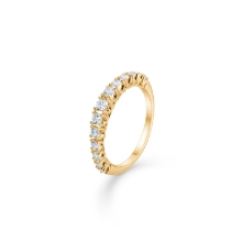 Billede af Mads Z 14 kt. ring "Crown Princess" brill ialt 0,50 w/si str 58