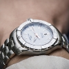 Billede af Certina DS Action dameur stål lænke hvid skive 32mm