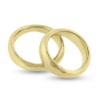 Billede af Vielses/forlovelses ringe bølget, massive
