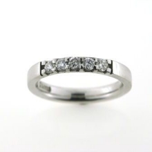 Billede af Alliancering 14 kt. hvg. 18* 0,07 w/vs
