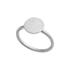 Billede af Susanne Friis Bjørner Ring sølv mat mønt 10 mm str. 48-60