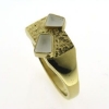 Billede af Herrering m. 2 tæn. 14 kt. facon 12,4 gr (prisen er excl. guld)