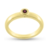 Billede af Ring m. ægte rubin 2½ m/m. 14 kt