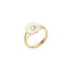 Billede af Lund Copenhagen Marguerit ring 11mm forgyldt sølv (str. 49-62)