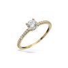 Billede af Ring syn. cubic zir. 8 kt.
