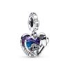 Billede af *Pandora Disney Pixar Wall-E og Eva charm m. emalje + cz
