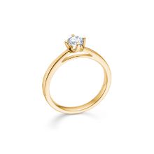 Billede af Mads Z ring 14 kt "Crown Solitaire" m. 0,34 ct. brill. W.SI str 54