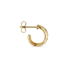 Billede af Jane Kønig Bruised Heart Hoop ørering forgyldt sølv (1 stk)