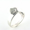 Billede af Tand ring m. 1 tand 925s