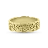 Billede af Ring med mønster, br. 7,1 mm. 925s. forgyldt