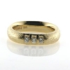 Billede af Ring 14 kt. med 3 brillanter a 0,09 ct.