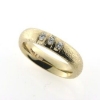 Billede af Ring 14 kt. med 3 brillanter a 0,09 ct.