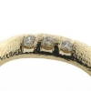 Billede af Ring 14 kt. med 3 brillanter a 0,09 ct.