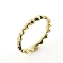 Billede af Ring hjerter br. 2,8 mm. 8 kt.  (hjertering) 