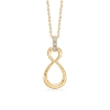 Billede af Mads Z "Devotion" vedhæng 14 kt. guld m. 0,08 ct. W.SI brill. (ekskl. kæde)