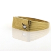 Billede af Herrering m. syn. sten 2½ mm. 8 kt.