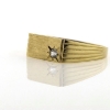 Billede af Herrering m. syn. sten 2½ mm. 8 kt.
