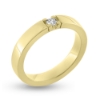 Billede af Alliance ring 0,10 ct. 14 kt.