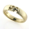 Billede af Herrering udsavet monogram 2 bogstaver