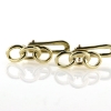 Billede af Loge kjoleknapper, lg. 15 mm. 925s. forgyldt - 8 kt. - 14 kt.