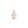 Billede af Julie Sandlau Little Prime Milky Rose vedhæng forgyldt sølv m. rosa krystal