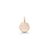 Billede af Julie Sandlau Little Prime Milky Rose vedhæng forgyldt sølv m. rosa krystal