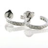 Billede af Ørestik 14 kt. hvg. 34 brillanter a 0,02 ct.