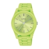 Billede af Lorus Sports dameur lysegrøn silikone 10bar 36mm