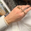 Billede af Mads Z "Swirl" ring 14kt. guld (str. 50-60)