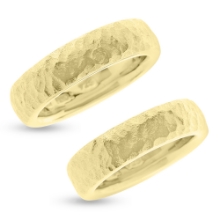 Billede af Vielses & Forlovelses ringe, bred. 6,0 mm. tk. 2,6 mm. 8 kt.