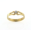 Billede af Ring spalt. skinne 3 m/m. syn. sten. (gl. skinne bruges)