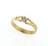 Billede af Ring spalt. skinne 3 m/m. syn. sten. (gl. skinne bruges)