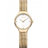 Billede af Bering Classic Diamond dameur stål gulddoublé meshlænke 26mm 3bar