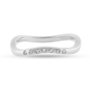 Billede af Collector inderring i 14 kt. hvidguld m. 7*0,01ct brillanter